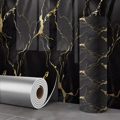 1 Roll of 15.75 X 118.11/23.62*118.11 Inch Inch Tearable Waterproof Self-Adhesive Vinyl Wallpaper Film for Kitchen & Bathroom Countertops Easy to Clean Durable Heat-Resistant