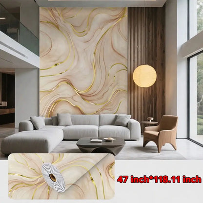 1 Roll of 15.75 X 118.11/23.62*118.11 Inch Inch Tearable Waterproof Self-Adhesive Vinyl Wallpaper Film for Kitchen & Bathroom Countertops Easy to Clean Durable Heat-Resistant