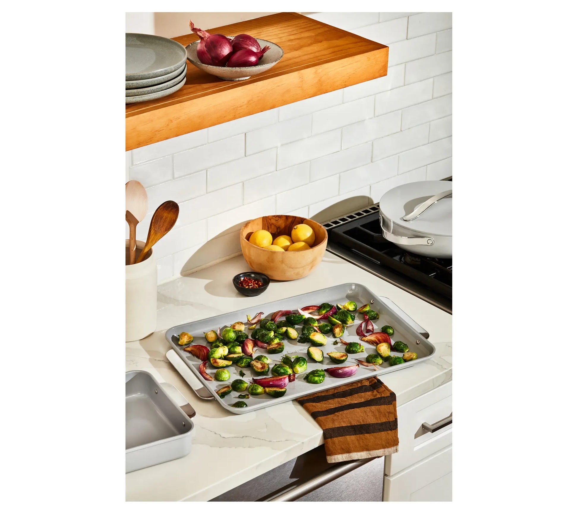 Caraway Home Non-Stick Ceramic Baking Sheet Duo