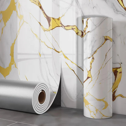 1 Roll of 15.75 X 118.11/23.62*118.11 Inch Inch Tearable Waterproof Self-Adhesive Vinyl Wallpaper Film for Kitchen & Bathroom Countertops Easy to Clean Durable Heat-Resistant