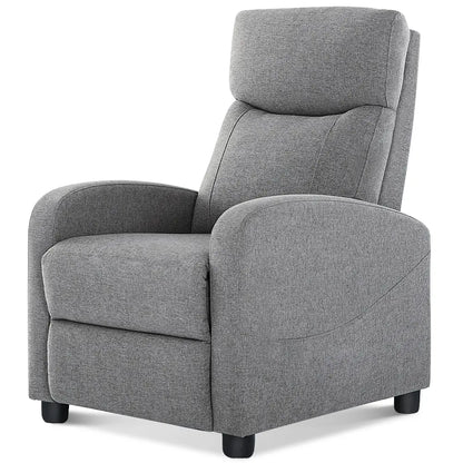 Sweet Furniture Massage Recliner Chair for Living Room, Massage Recliner Chair Theater Chairs Adjustable Modern Reclining Chair with Padded Seat Backrest